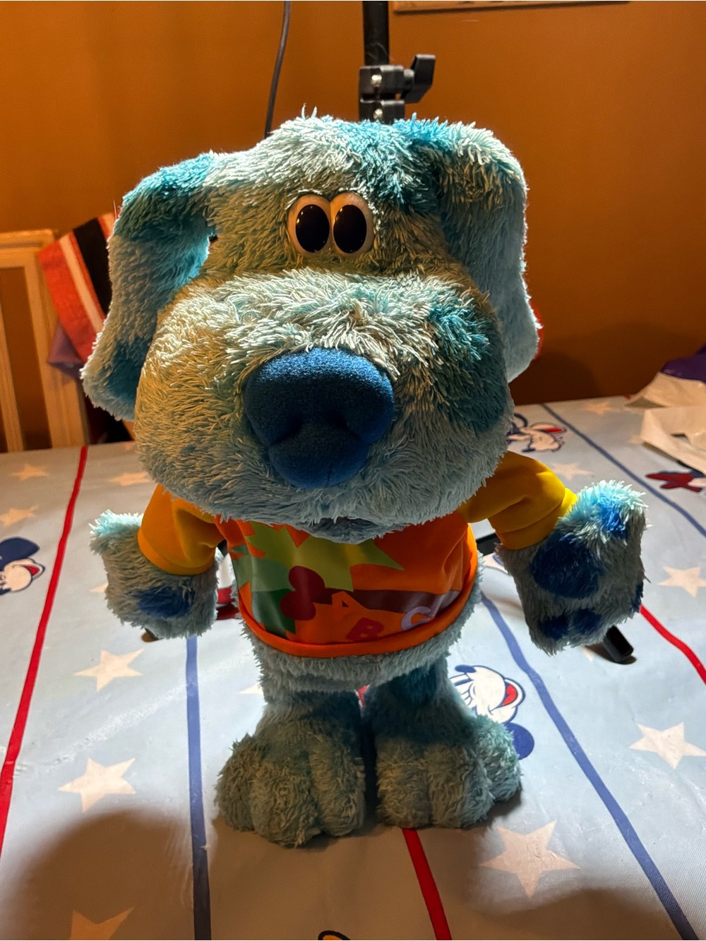 Vintage fisher price blues clues Chicka chicka conga blue interactive 2004 works